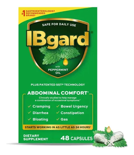 IBgard® – Suplemento de Aceite de Menta para el Confort Digestivo